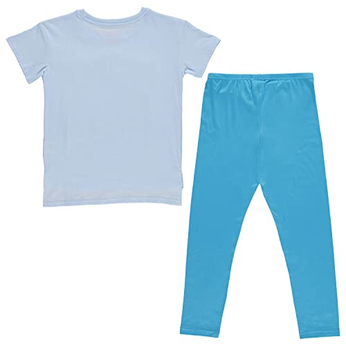 Image of Disney The Little Mermaid Leggings Clothing Set, Ariel Short Sleeve T-Shirt and Leggings Set- Girls Sizes 4-16