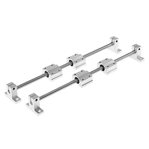 Accouplement optique arbre horizontal 15 mm avec broche filetée T8 et palier - 2