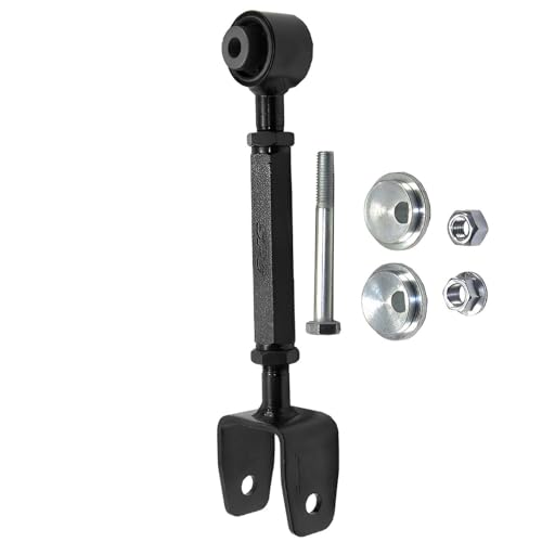 Image of Detroit Axle - Rear 4pc Control Arms Kit for 2014 2015 2016 Mazda 3, 2 Lower Rearward Control Arms 2 Sway Bar Links Replacement