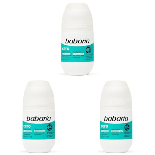 DESODORANTE ROLL-ON CERO 50ml (Paquete de 3)