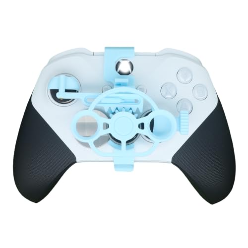 Genérico Mini Volante para Xbox Series Elite2 Game Controller Accesorios auxiliares de repuesto (Azul)