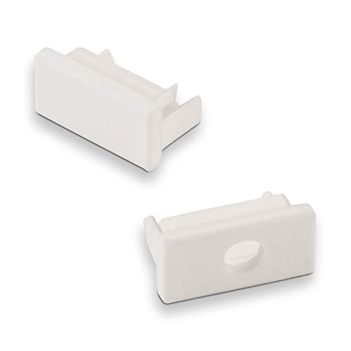Endkappenset für SO-TECH® Led Aufbau - Profil-11 weiß