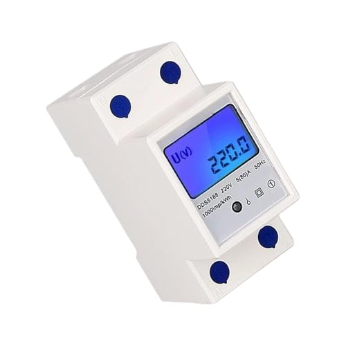 Electric Meters Voltage Display Power Shower LCD Screen Household Accessories Long-Lasting Adjustable Safety Electronic Supplies