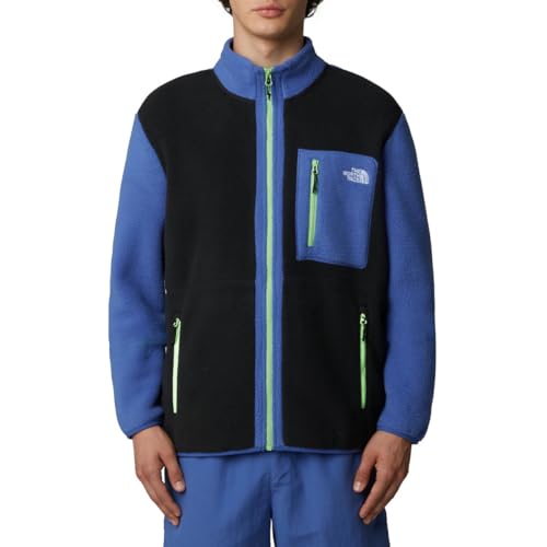 Image of THE NORTH FACE Men's Yumiori Full Zip Jacket | Lightweight Fleece Coat With Embroidered Logo, Zip Pockets
