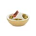 Balvi Cuenco Aperitivo Hungry Bird con Compartimento Interior para cáscaras de Frutos...