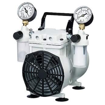 Cole-Parmer Standard Duty Dry Vacuum Piston Pumps, 45 L/min, 115 VAC