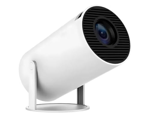 HY300 Projetor Smart Mini Portátil Android WiFi Bluetooth Suporte 4K Full HD 1080p Cinema em Casa 130" Espelhamento Celular HDMI USB Auto Keystone LED 50.000h Home Theater Compacto