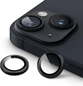 MADNOVA iPhone 15/15 Plus i in Kamera Koruyucu Al minyum Ala m  er eveli Tempered Glass iPhone Kamera Lens Koruyucu S YAH