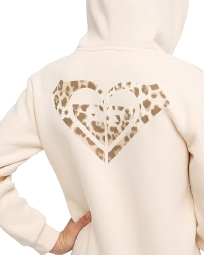 Sweat à capuche Roxy Surf Feeling fille pull beige 8 ans - 6