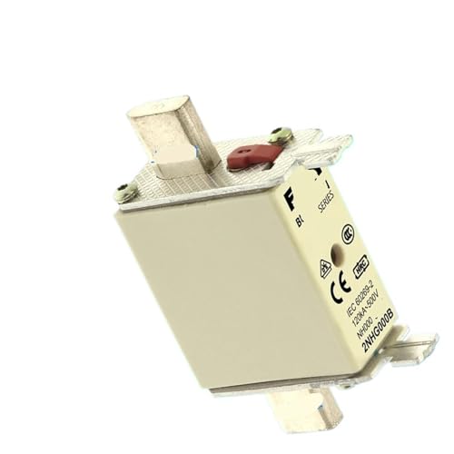 Fusible NH000 2A 500V 2NHG00B à couteaux pour haute sécurité industrielle