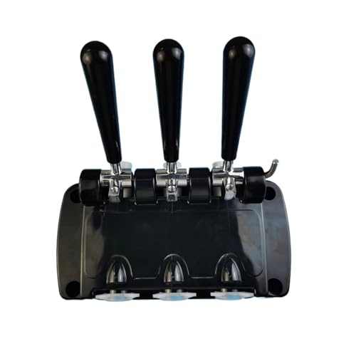 Black Discharge Valve Front Block Panel Spare Part,Compatible With Donper Soft Serve Ice Cream Machine Ahead Plate Replacements