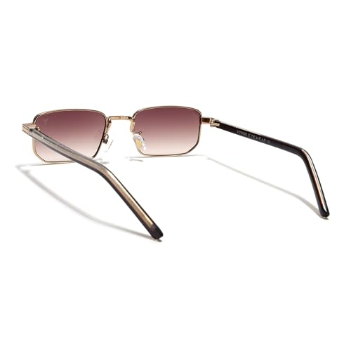 Image of Voyage Rectangle Polarized Sunglasses for Men & Women