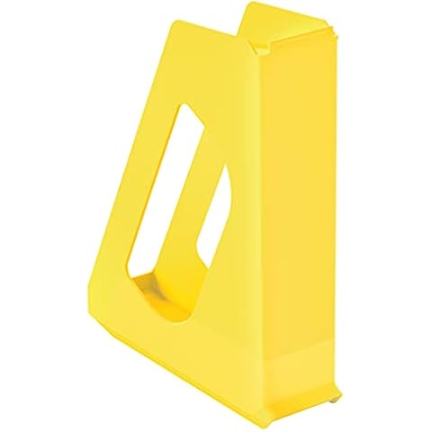 Esselte A4 Yellow Magazine File Organiser Cover