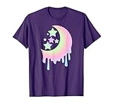 Aesthetic Clothing For Girls, Pastel Moon Goth Shirts