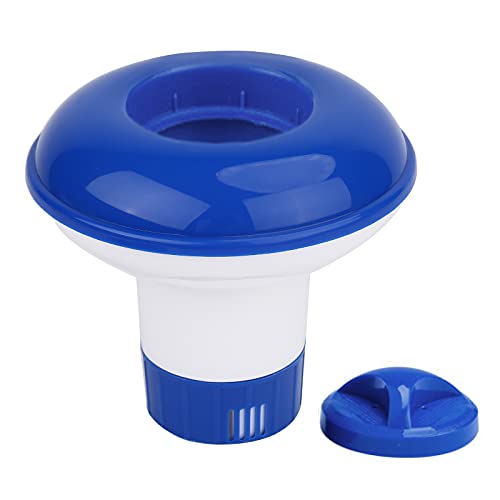 YLYL Premium Hot Tub/Spa/Pool Chlorine Floater Chlorinator/Bromine Floater, Chemical Floating Chlorine Dispenser for Pools, for 1.5 Inch Tablet Holder Automatic Chlorine Tablets Floaters (1-Blue)