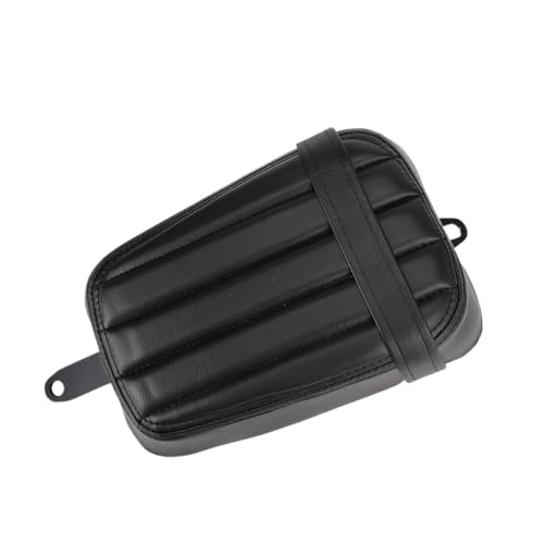 Asiento para motocicleta juego de cojines negros con acabados de alta densidad