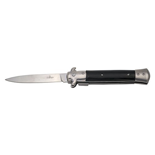 Estilete asistido Third 17249N, mango de aluminio con ABS Negro, hoja satinada...