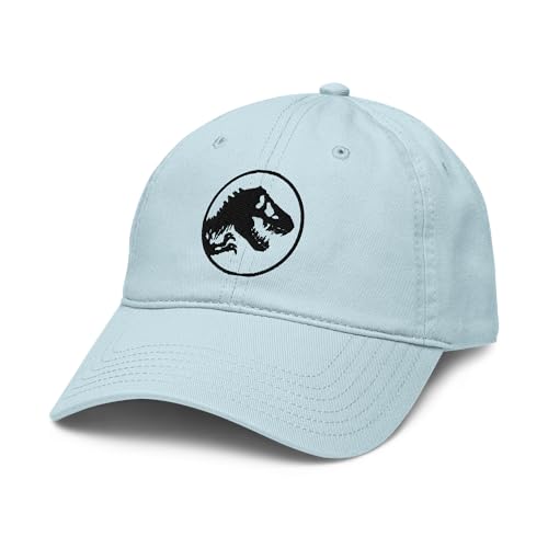 Jurassic Park Classic Black Icon Silhouette Adjustable Baseball Hat