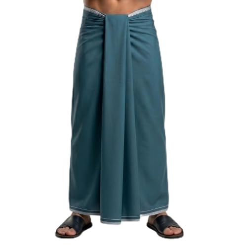 Image of Men's Cotton Lungi | Soft Breathable Wrap Around Lungi | Comfortable Daily & Home Wear for Men