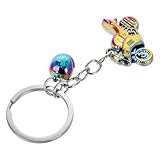 ZUNOXAZ Schlüsselanhänger Motorrad Vintage aus Metall Kreativer Autoschlüssel und Rucksackanhänger Dekorativer Schlüsselring für Männer