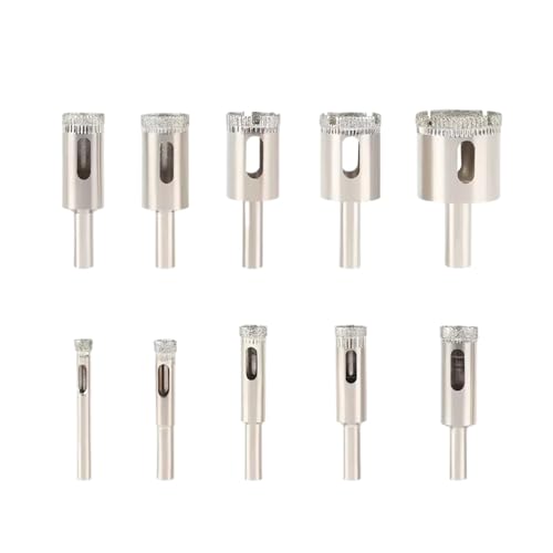 Set de brocas con diamante para vidrio y mármol miniatura 1