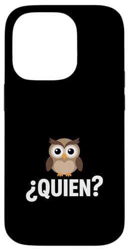 �ʔ���Quien Owl ����ȃX�y�C����̌��t �X�}�z�P�[�X iPhone 14 Pro �p