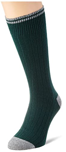 Hackett London Men's Indoor Super Soft Socks, Green (Green), S