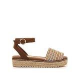 MTNG Sandalias de cuña Mujer Amelie 59617 | 62792 | Raffia Multicolor 261