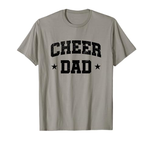 Cheer Dad Funny Cheerleader Fathers Day Cheerleading Camiseta