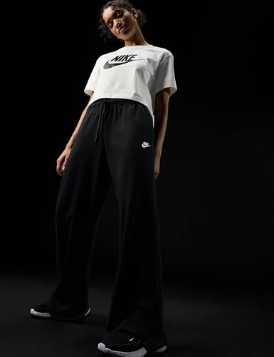 Nike Women's Sportswear Club Fleece Mid-Rise Wide-Leg Sweatpants2