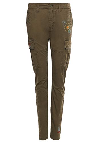 Superdry Slim Cargo Pant Pantaloni, Verde Oliva