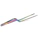 JB Prince Oil Slick Offset Fine Tip Tweezer 7.8 inches