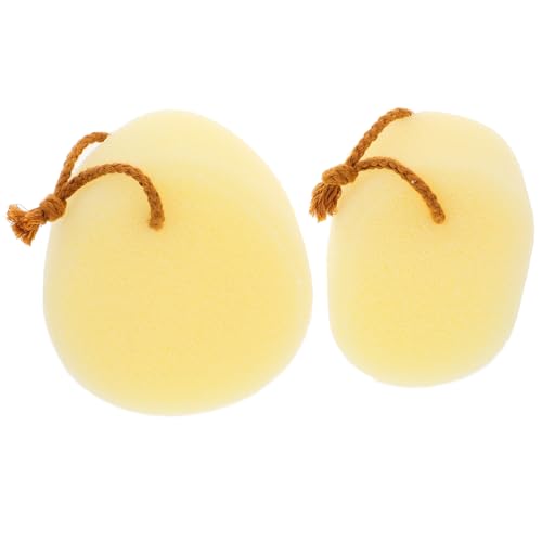 NIYANGLE 2Pcs Bath Shower Sponge Soft Skin Scrubber for Body Exfoliation Lightweight and Quick Drying for Home and Travel Reliable and Portable Bathing Tool
