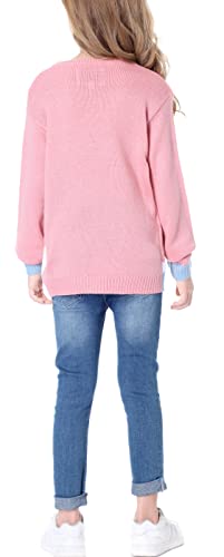 Christmas Rudolph Cute Reindeer Santa Snowman Knitted Ugly Sweater Pullover Jumper for Children Boy Girl4