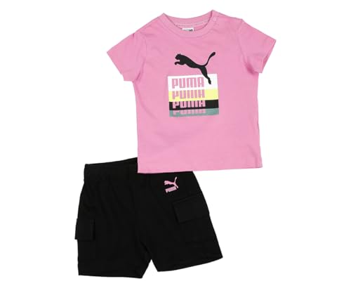 Ensemble PUMA rose et noir pour bébé fille