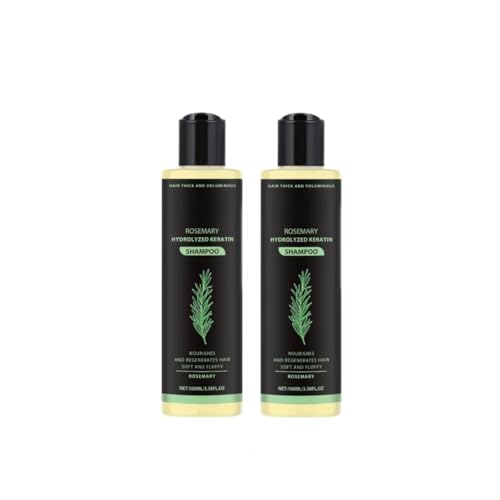 Champú OrgáNico De Romero Para El Crecimiento Del Cabello, Champú Natural Para Dar Volumen Y Fortalecer, Para Cabello Fino Y CaíDa Del Cabello, Para Mujeres Y Hombres,2pcs