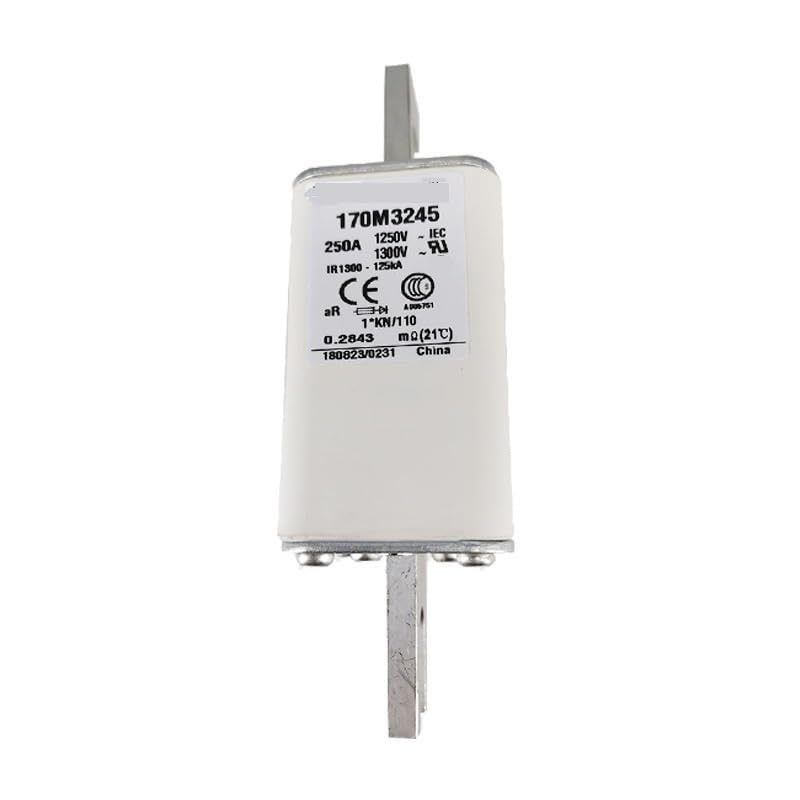 Fusible rápido 170M3245 aplicado en cuadros de control y centros de potencia avanzados