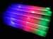 YJOY LED Foam Glow Sticks-24PCS Light Up Foam Baton Glow in The Dark Party Supplies with 3 Flashing Modes for Festivals Rave Birthday Wedding Halloween Christmas