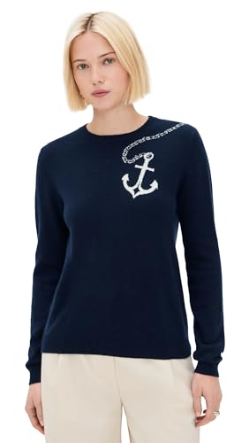 Jumper 1234 Women's Cashmere Anchor Crew Sweater
