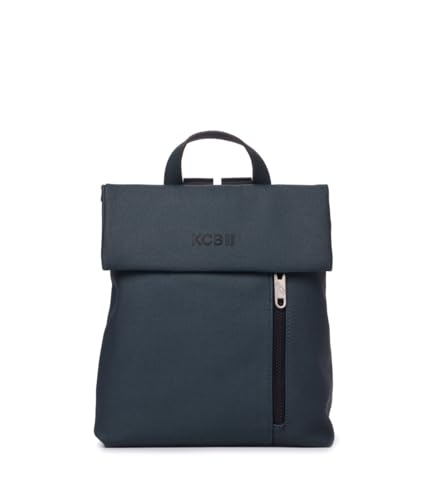 KCB Mochila Antirrobo Pequeña Strong | Diseño Compacto y Seguro | Gran Durabilidad y Estilo Moderno | Ideal para Uso Diario | Asas Ajustables | 100% Vegano | Color Petroleo