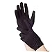 EXCEART 1pair Microfiber Riding Gloves Breathable Fit for Men and Women Comfortable Training Gloves Black