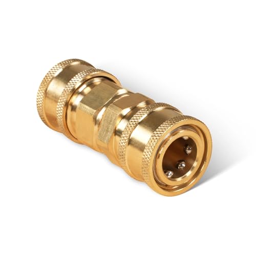 Pressure Washer 3/8" Double Female Quick Connector Max Pressure 5000