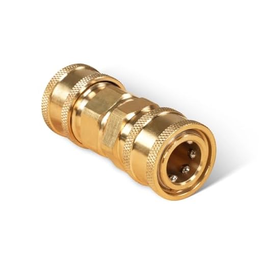 High-Pressure Washer Quick Connector