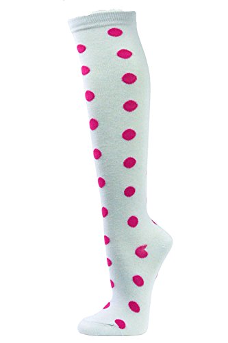 Image of SocksKnee Women Multi-Pack Colorful Variety Design Assorted Activewear Knee-High Stocking Socks, 9-11