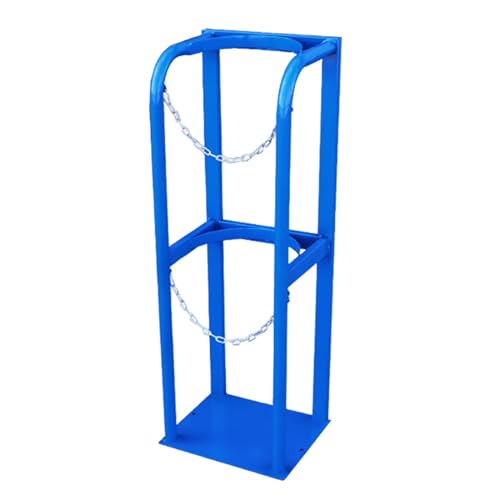 Support bouteilles d'oxygène durable en acier robuste pour garage - 2