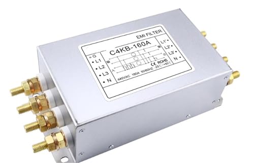 Filtro trifásico C4KB-150A de alta potencia contra interferencias electromagnéticas