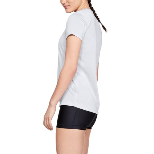 Image of Under Armour Womens Tech V-Neck Twist Short-Sleeve T-Shirt