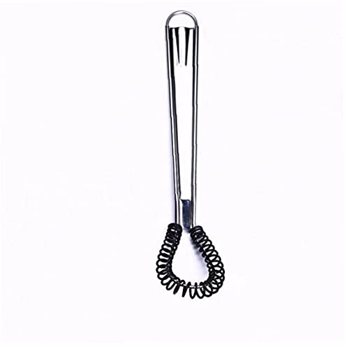 Ruluti Ei Melk Frother Beater Keuken Klop Mixer Mini Ei Gereedschap Koffie Roeren met Siliconen Coil Roestvrij Staal… - Image 5