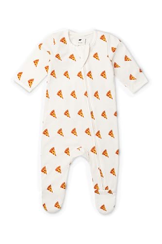 Image of monica + andy Double Zipper One Piece, 100% Organic Baby Clothes for Girls & Boys, Unisex, Preemie, Newborn & Infant Sizes