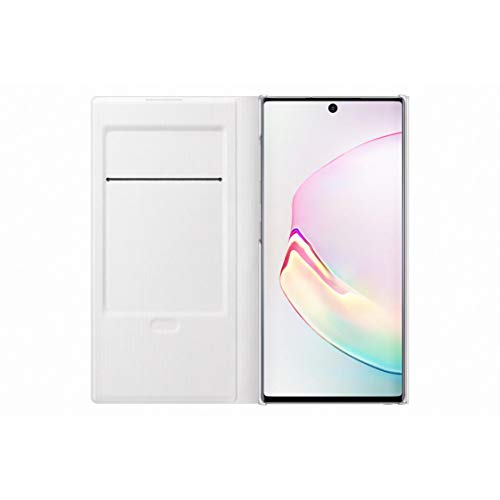 Housse LED Galaxy Note 10 Beetlecase blanche étui chic en finition mate - 2